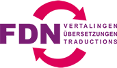 FDN vertalingen Logo